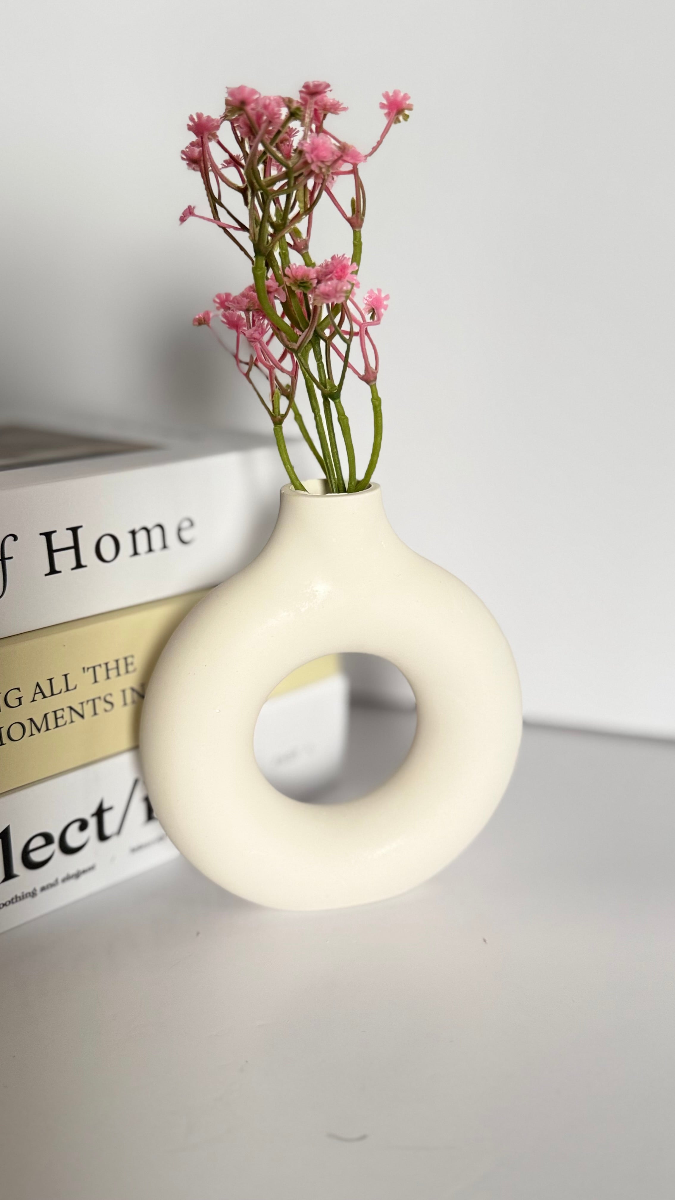 Krispy Crème Vase Set – Modern Donut-Inspired Sculptural Vases (Handmade)