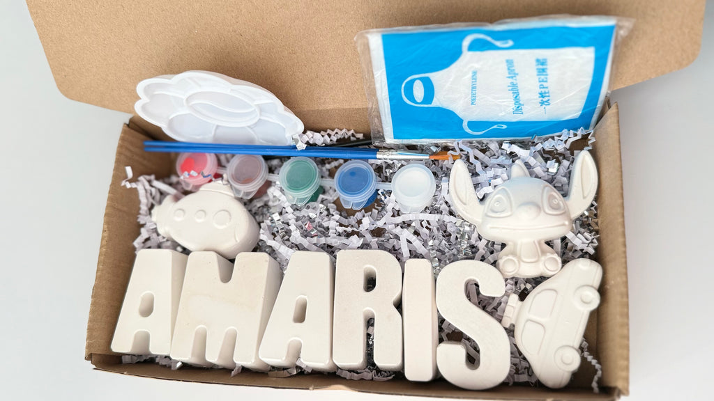 Deluxe Combo Paint Kit – Personalized DIY Fun for Kids (Ages 2+)