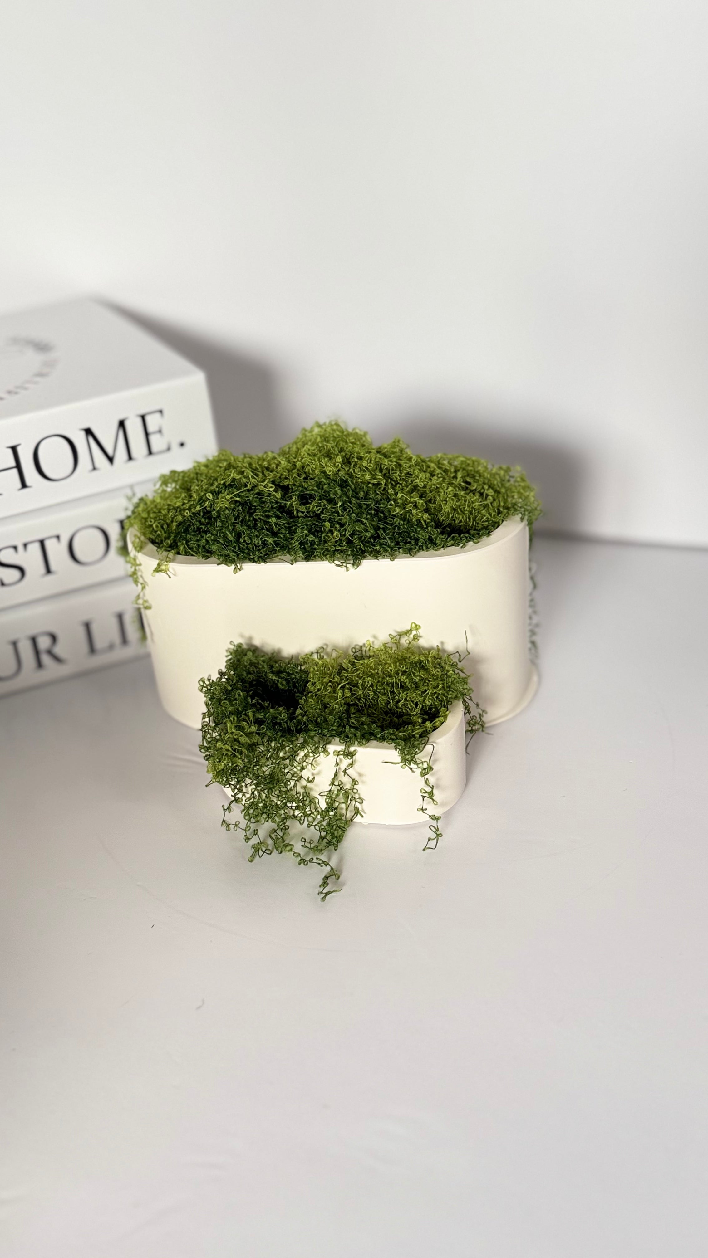 Willow Curve Planter Duo